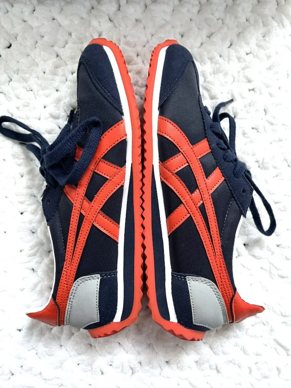 Onitsuka Tiger Serrano by Asics Sneakers (Blue/Orange) 2Y